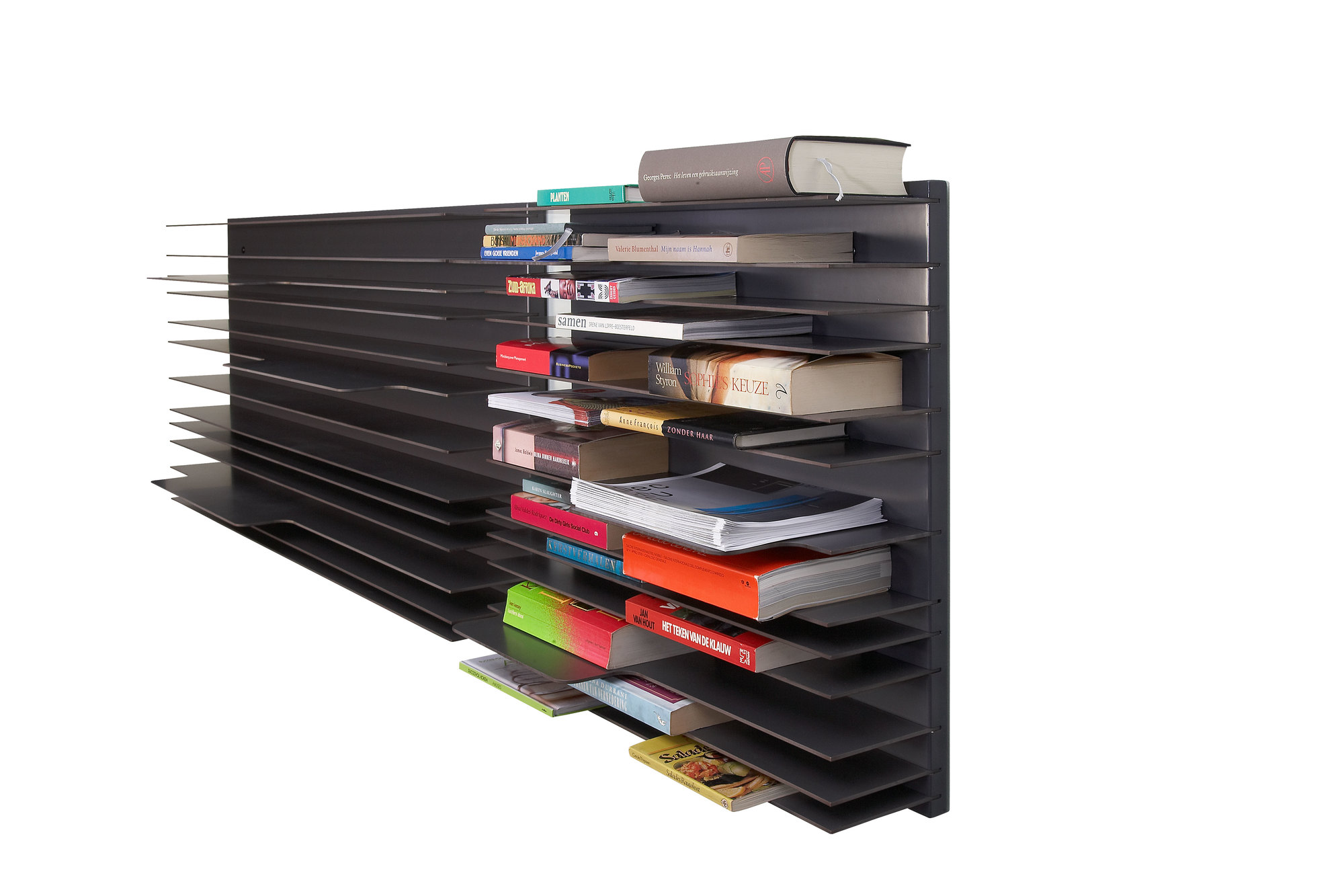 Paperback Bücherregal Spectrum weiß 30x60 cm Paperback Bücherregal Spectrum weiß 30x60 cm