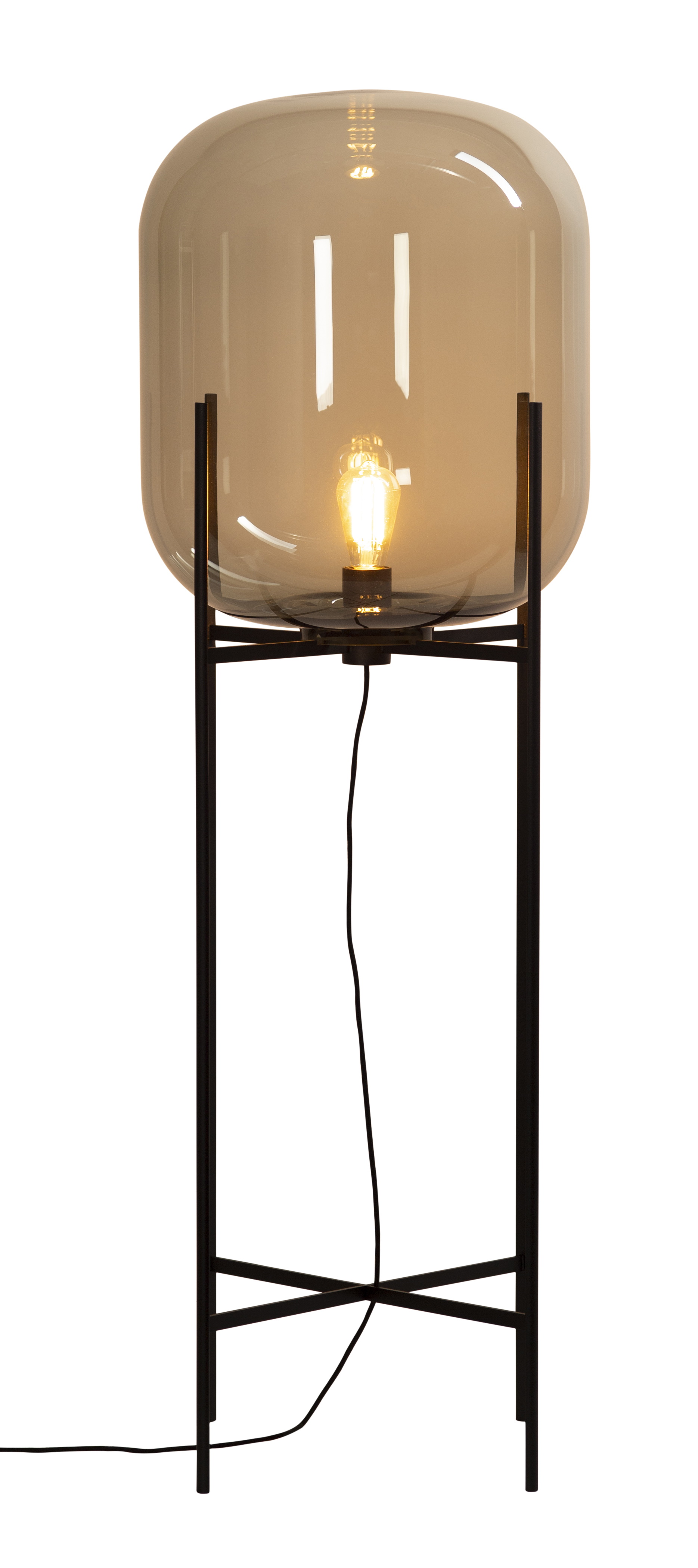 Oda Big Stehleuchte stahlgrau Pulpo