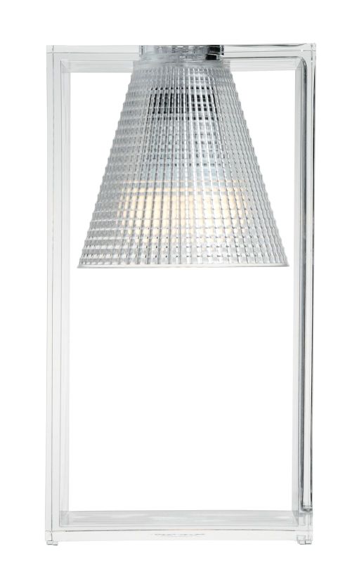Light-Air Tischlampe durchsichtig Kartell