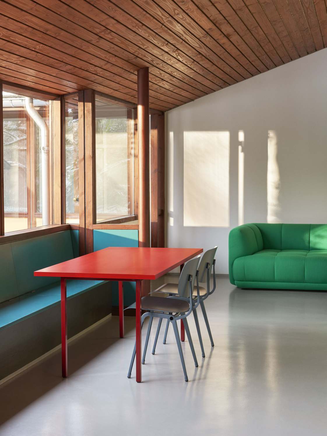 Two Colour Table Tisch Länge 240 cm Hay Mintgrün - Ocker
