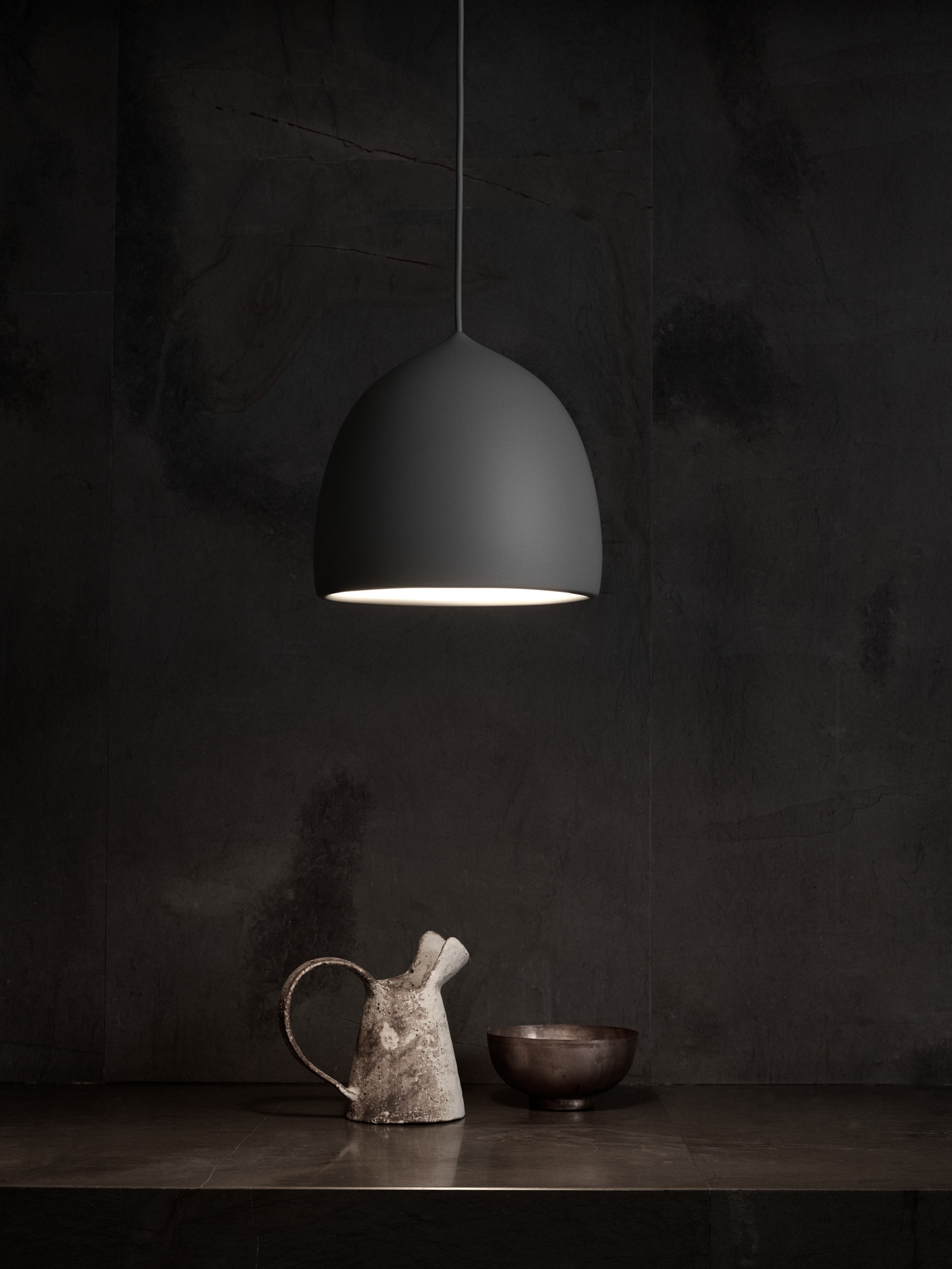 Suspence P1 Pendelleuchte Fritz Hansen Weiß