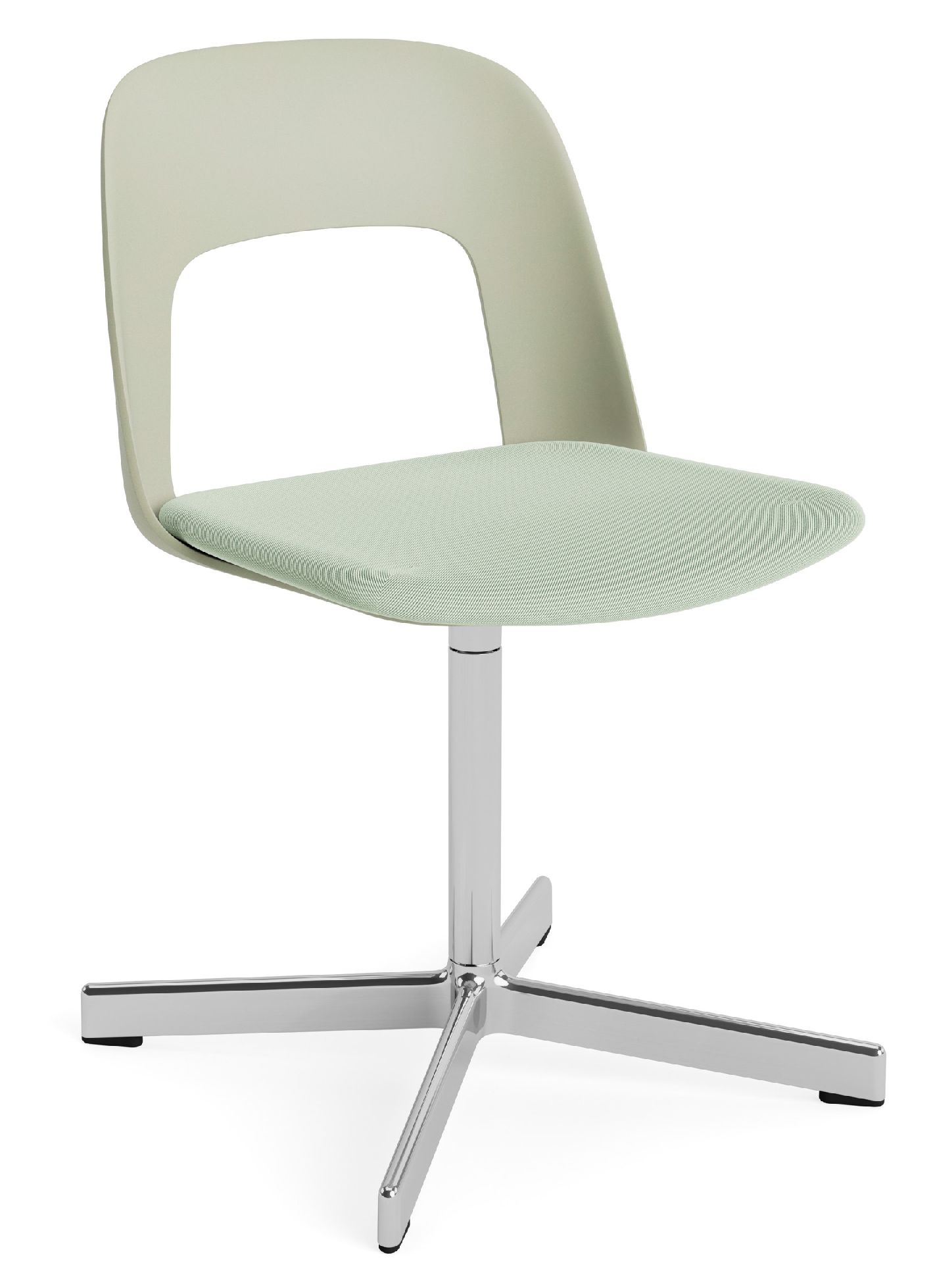 Layout Side Chair 133 4-Stern Drehfuß Stuhl Hay