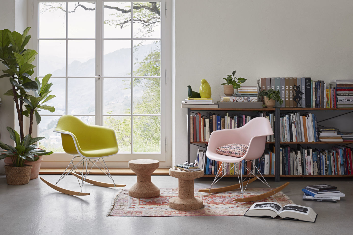 Eames Plastic Arm Rocking Chair RAR Schaukelstuhl Vitra