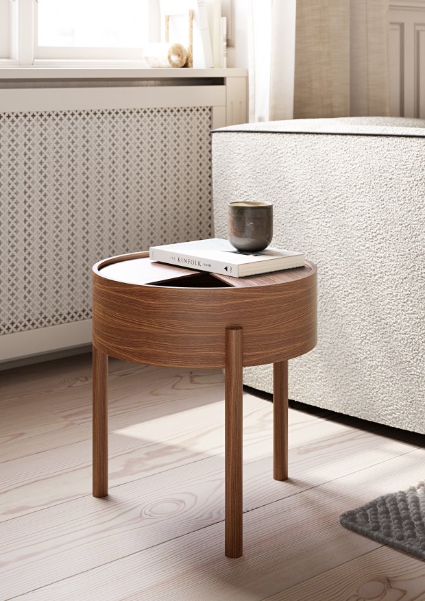 Arc Side Table Walnuss Ø 42 cm Woud