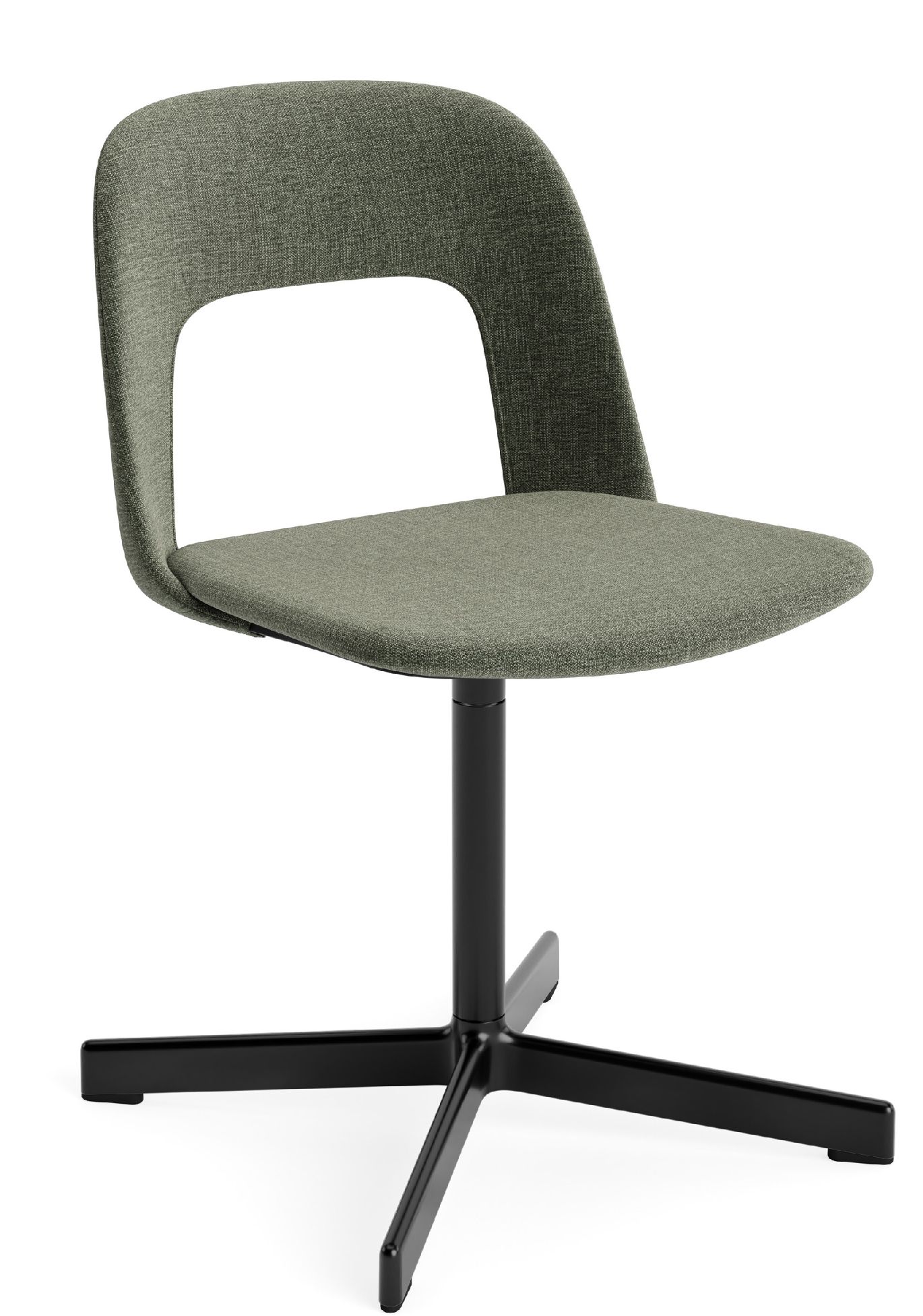 Layout Side Chair 134 4-Stern Drehfuß Stuhl Hay