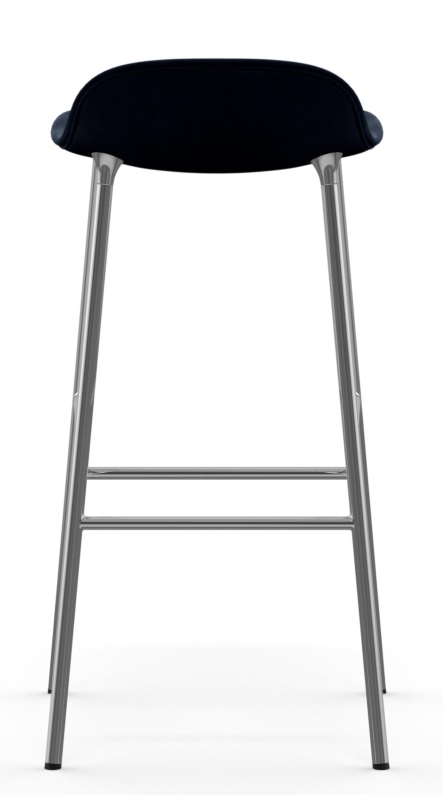 Form Barstool Barhocker H 75 cm Stahl Gepolstert Normann Copenhagen