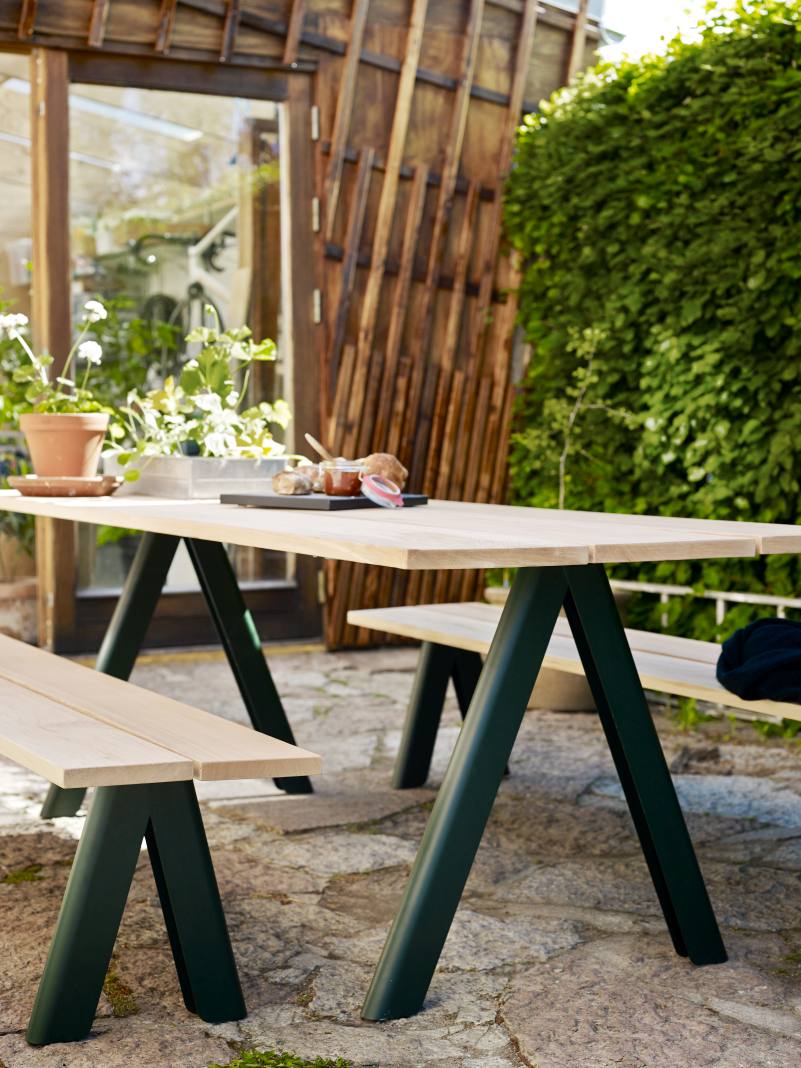 Overlap Table Tisch Outdoor Skagerak by Fritz Hansen