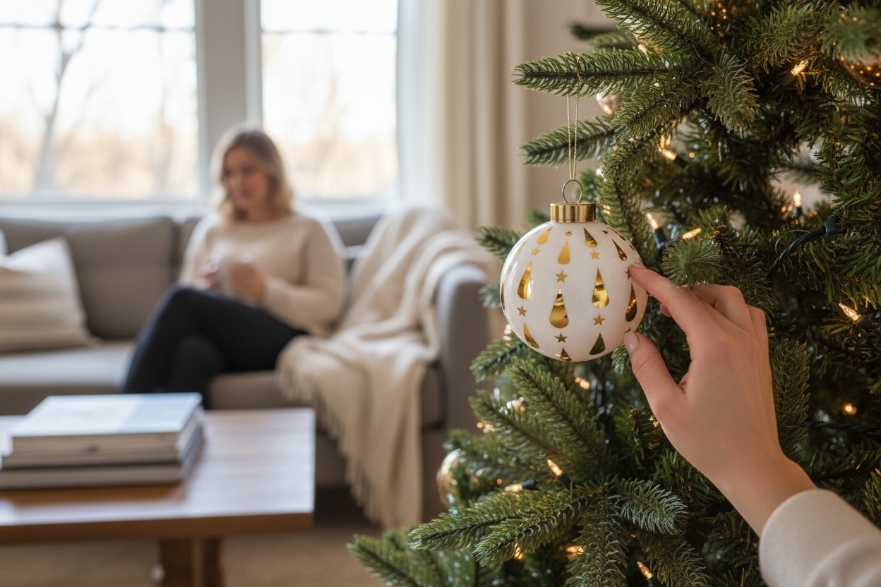 NZ04 SE25 Xmas Weihnachtskugel Alessi