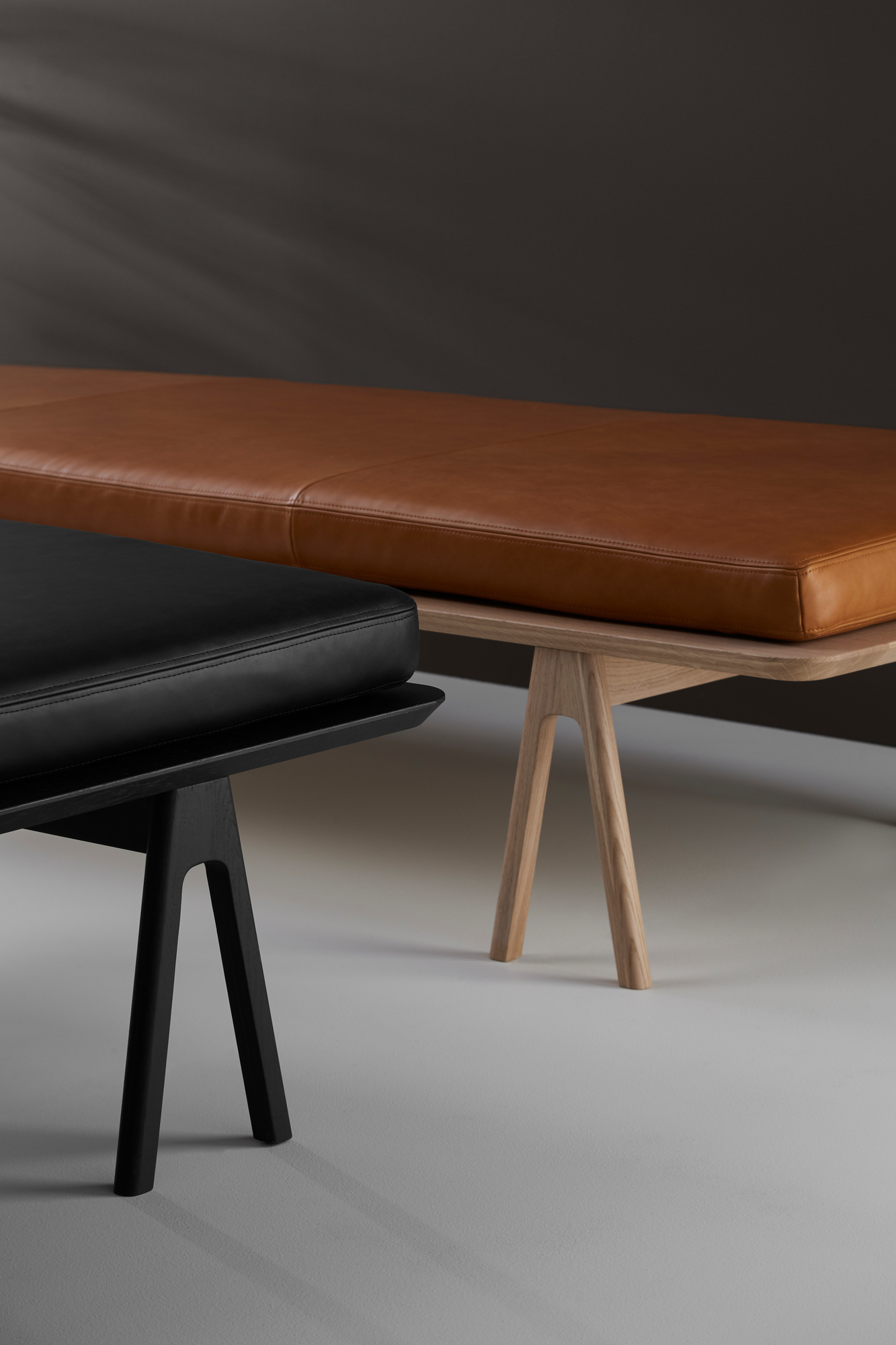 Level Daybed Liege Weiß/Schwarz Woud