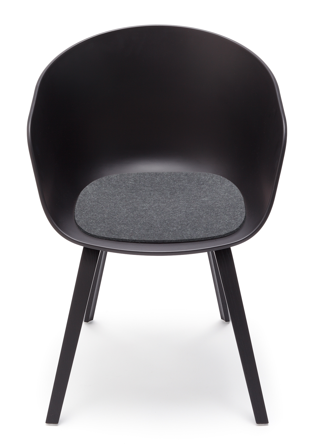 Sitzauflage - Filzauflage About A Chair AAC22 / AAC 22 Anthrazit Hey Sign