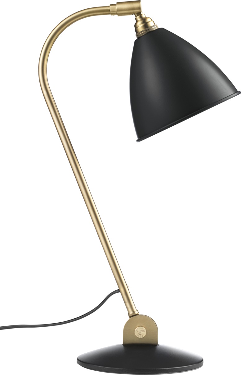 Bestlite BL 2 Tischleuchte Schwarz / Messing Gubi