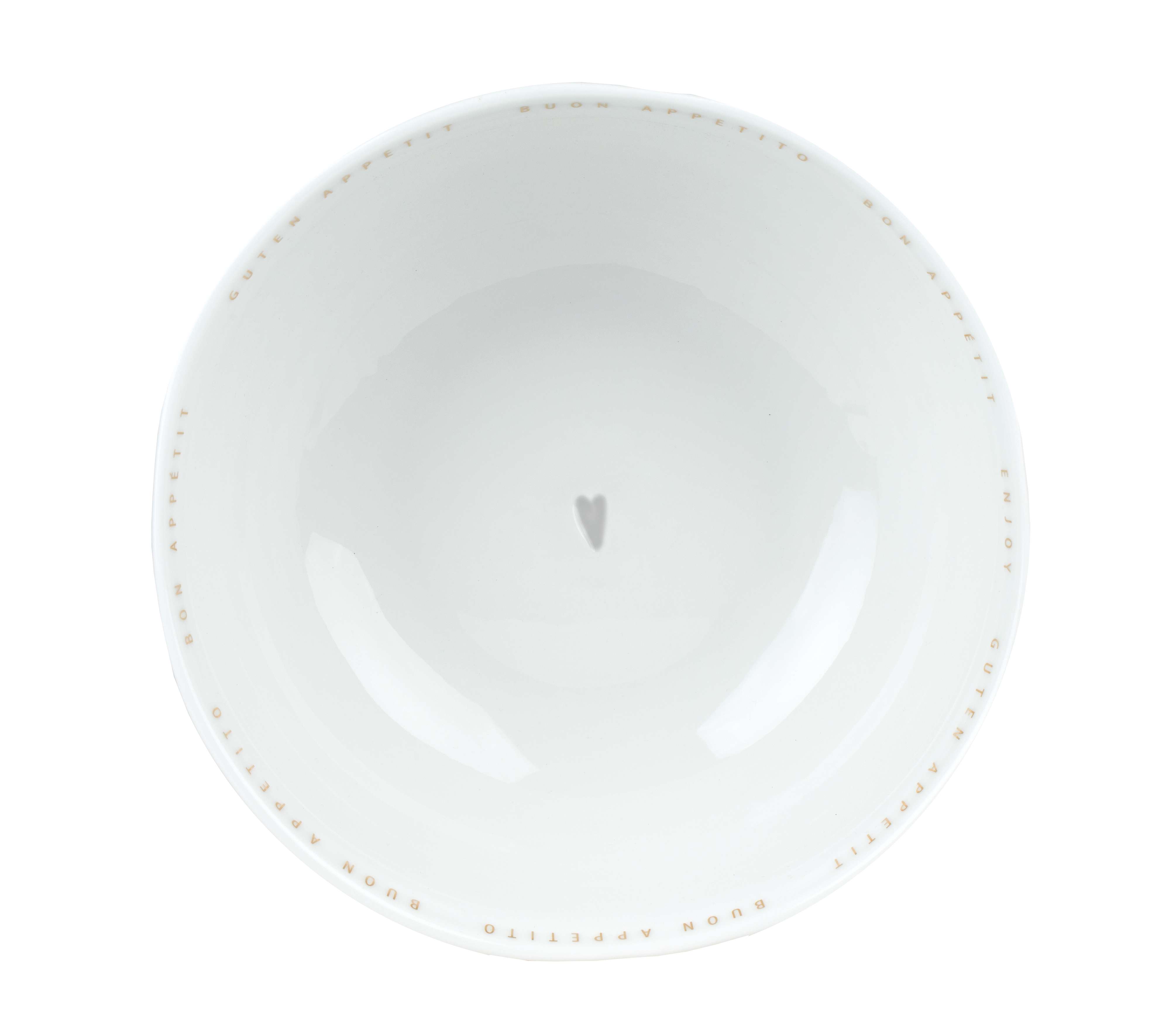 Guten Appetit Dining Schüssel Räder EINZELSTÜCK
