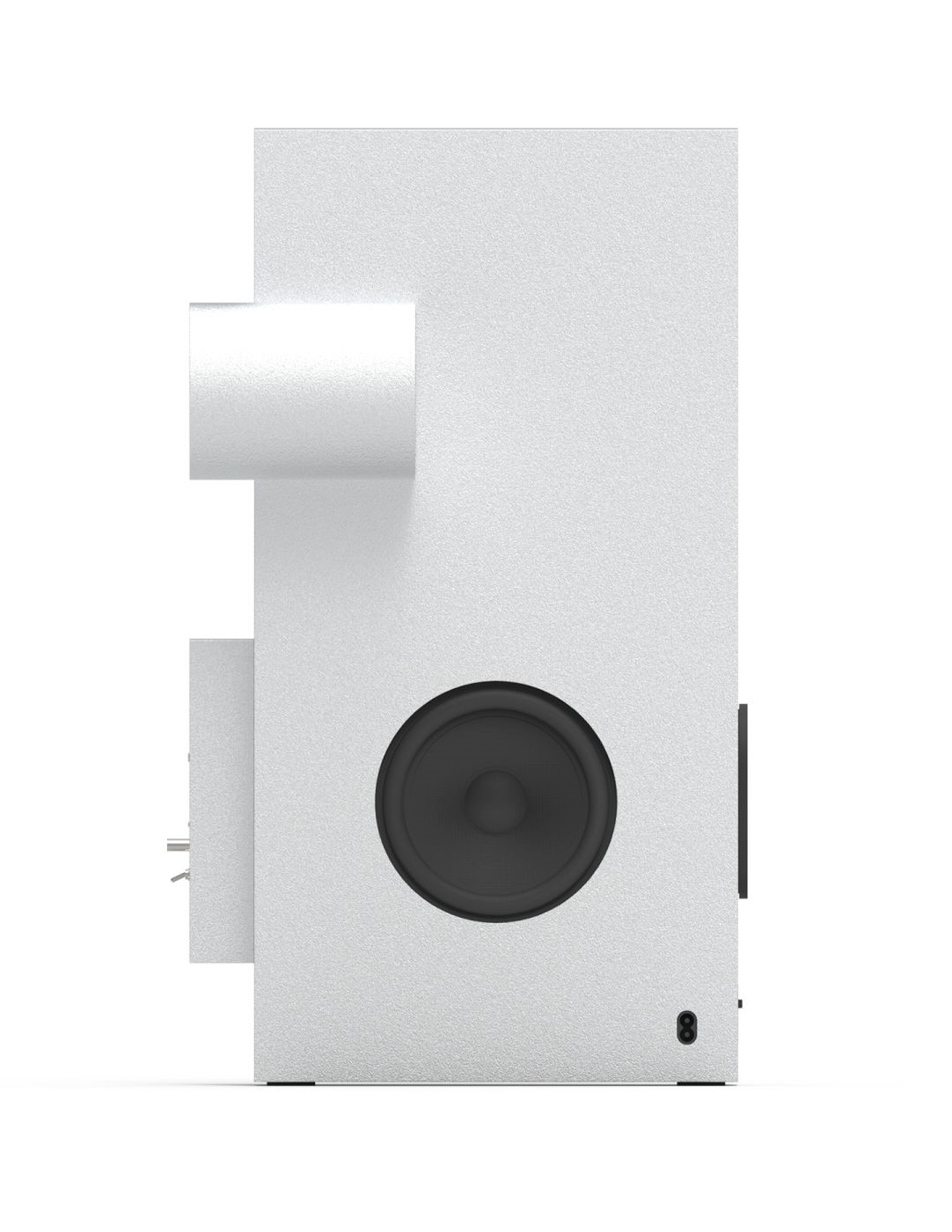 Brutalist Lautsprecher Transparent