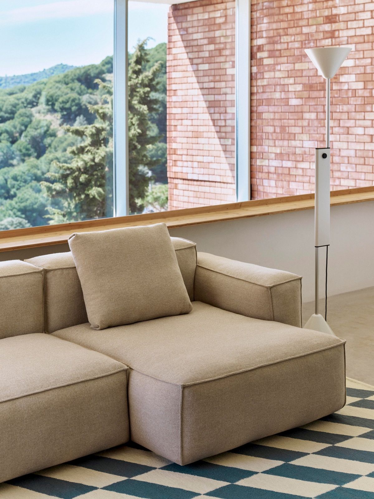 Mags S1965 Wide Right Sofa Modul mit abziehbaren Bezug Hay