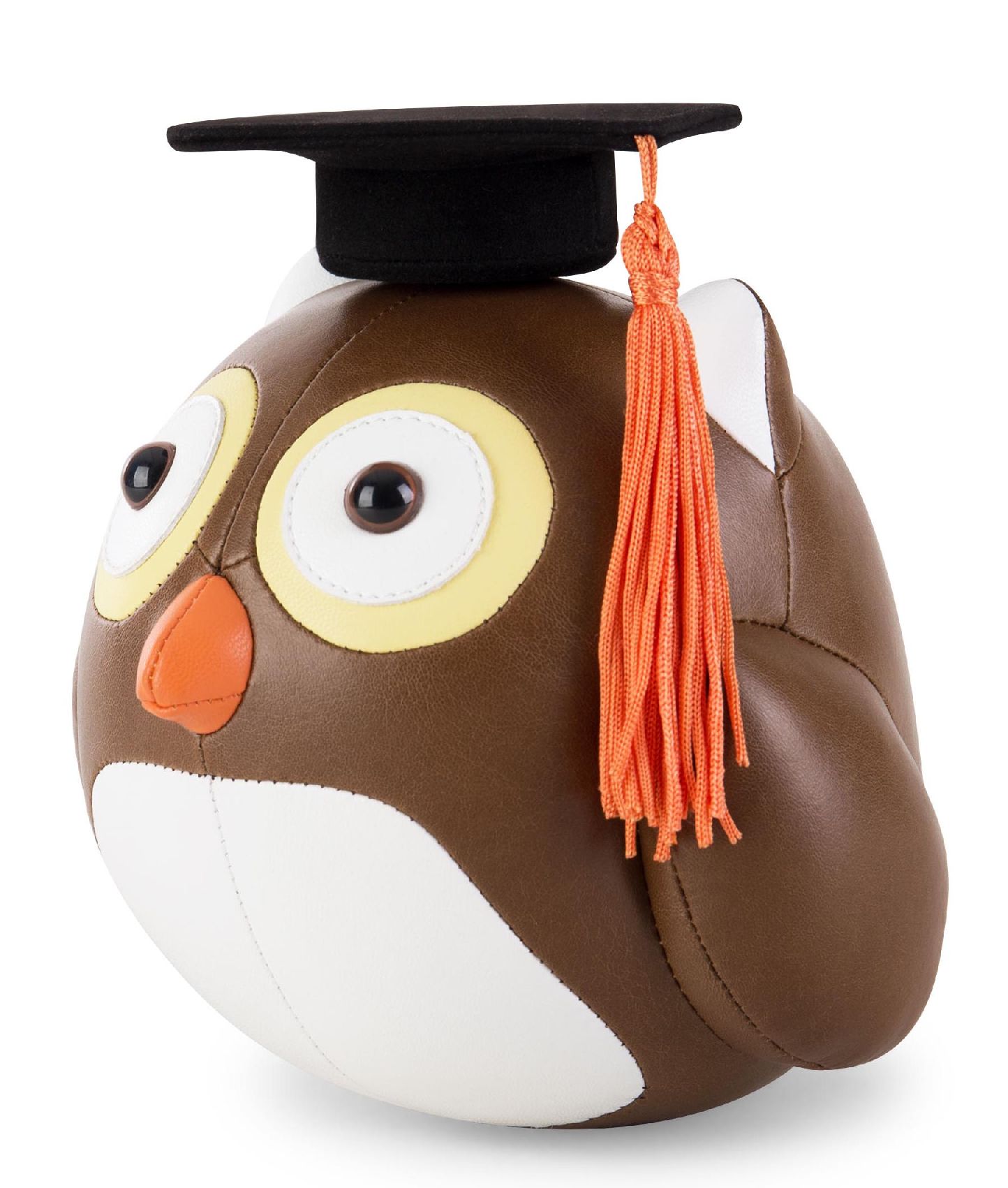 Buchstütze Owl / Eule mit Kappe Züny