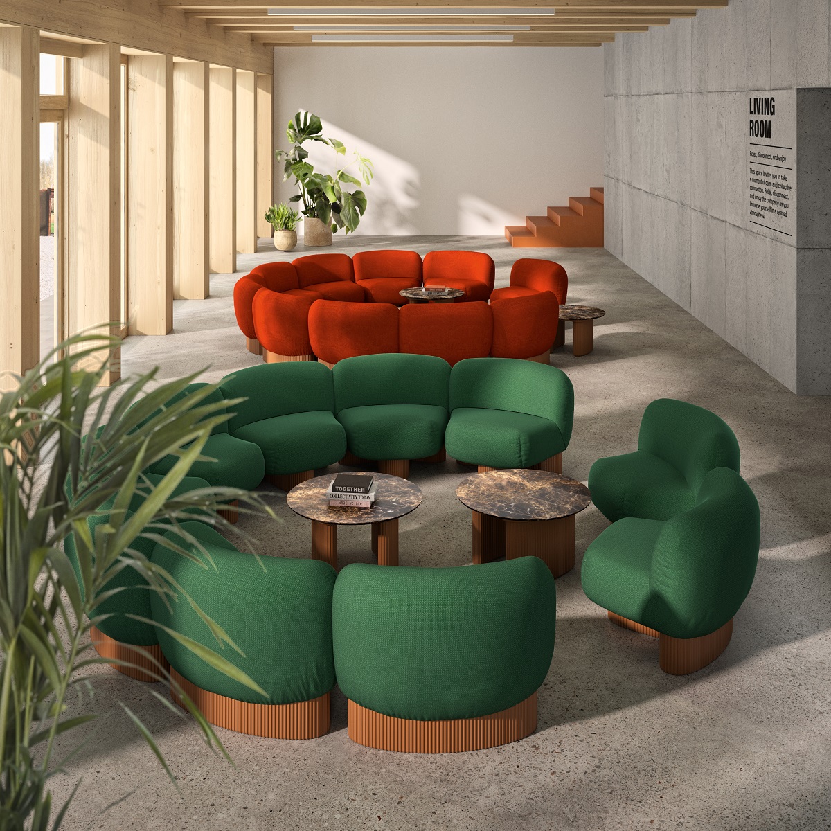 Bolete Lounge BIO SF1726 Modular sofa / Sessel Andreu World