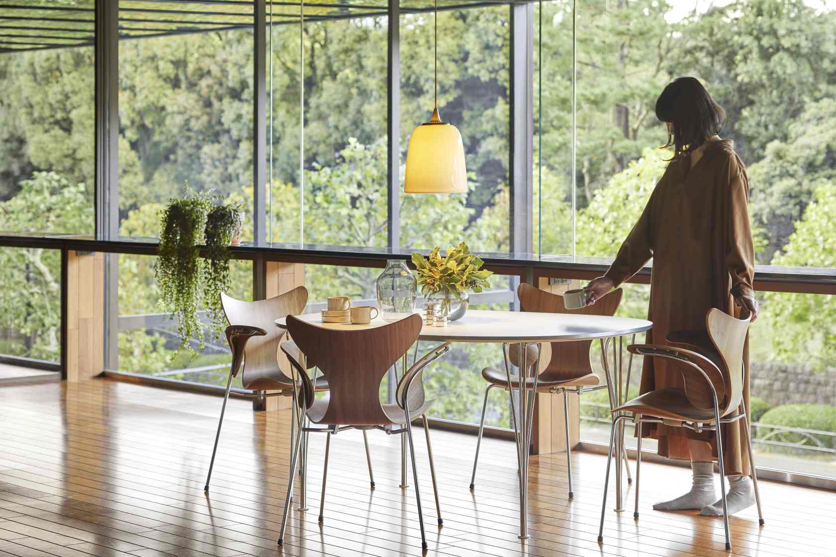 Lily Armlehnenstuhl 3208 Fritz Hansen