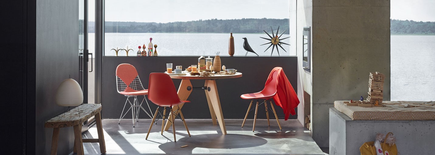 Designer Esszimmerstühle – 4-Fuß Gestell – bei einrichten-design