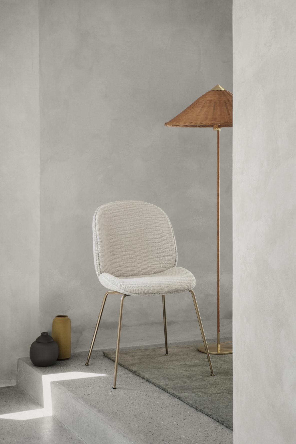 9602 Stehleuchte Wicker Willow Gubi EINZELSTÜCK