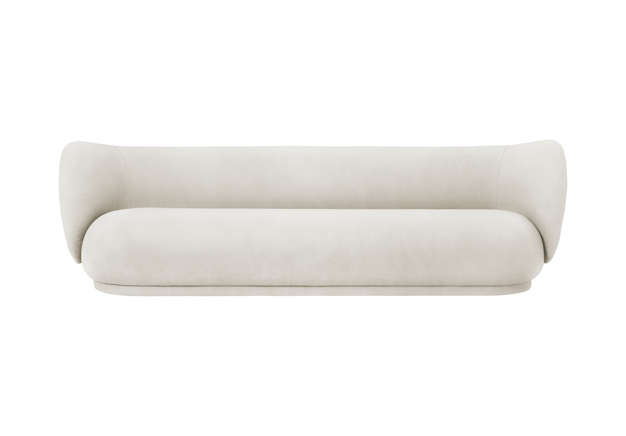 Rico Sofa Brushed 4-Sitzer Ferm Living Weiß