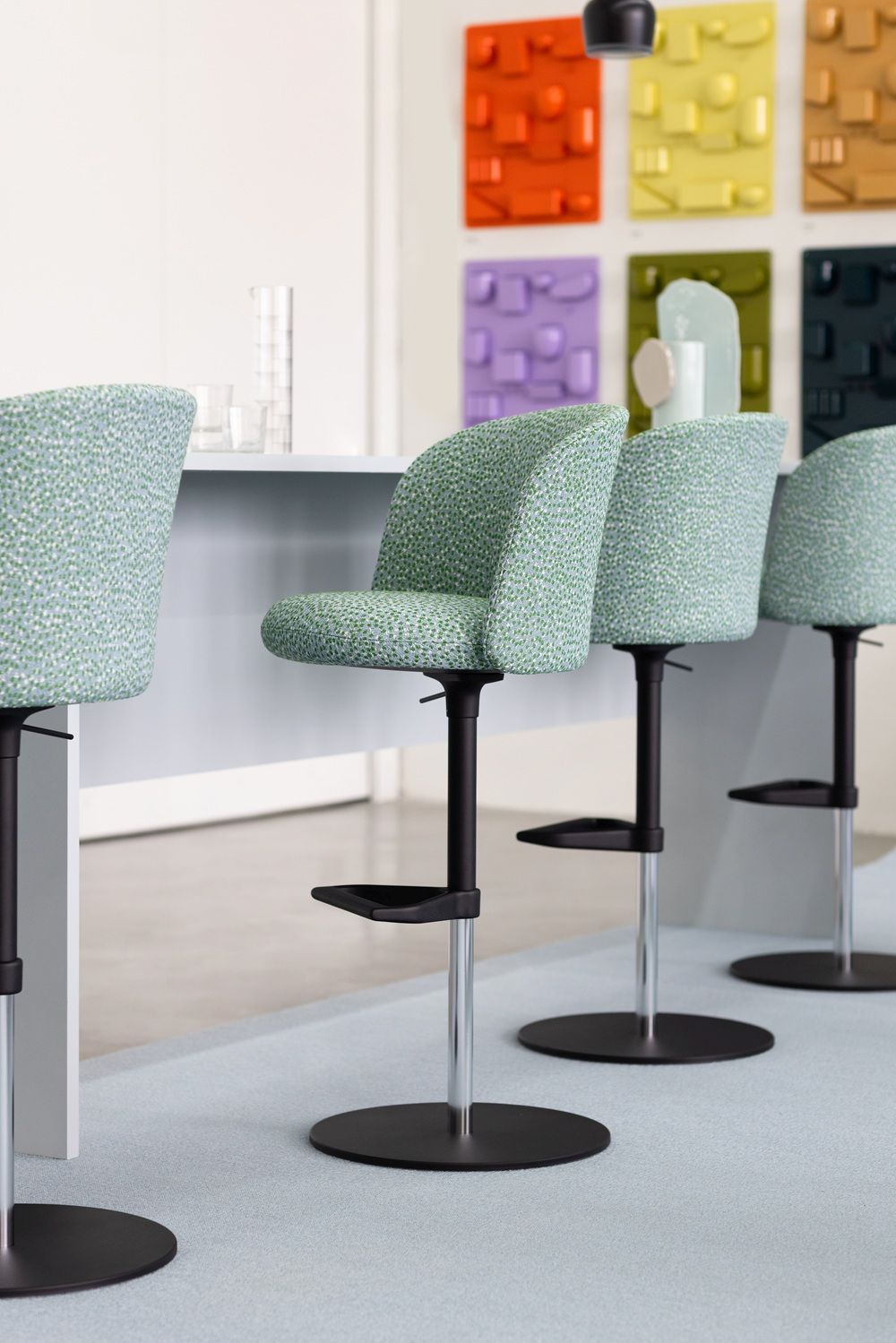 Mikado Side Chair High Stuhl / Barhocker Vitra