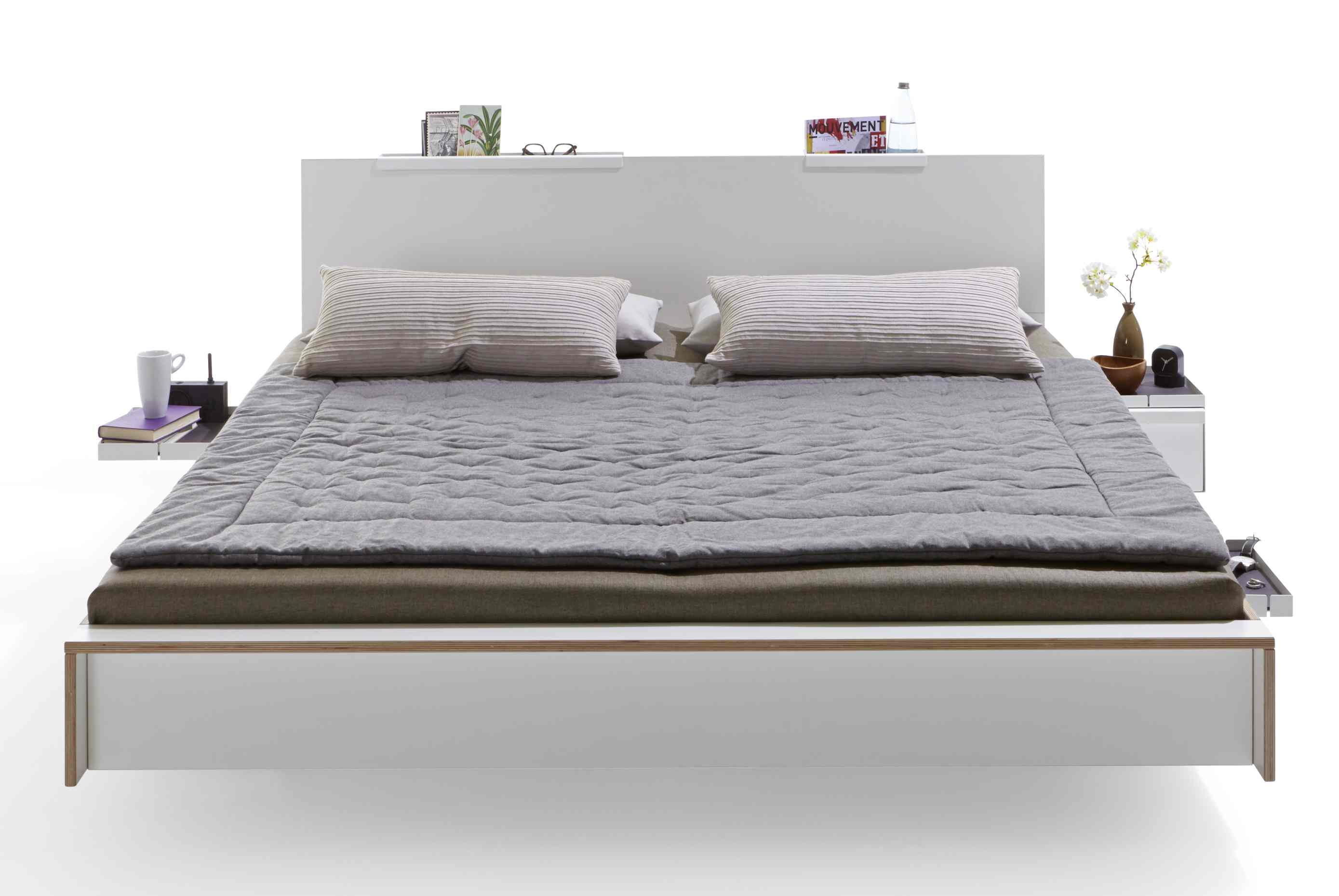 Kopfteil für Flai Doppelbett Weiß Müller Möbelwerkstätten