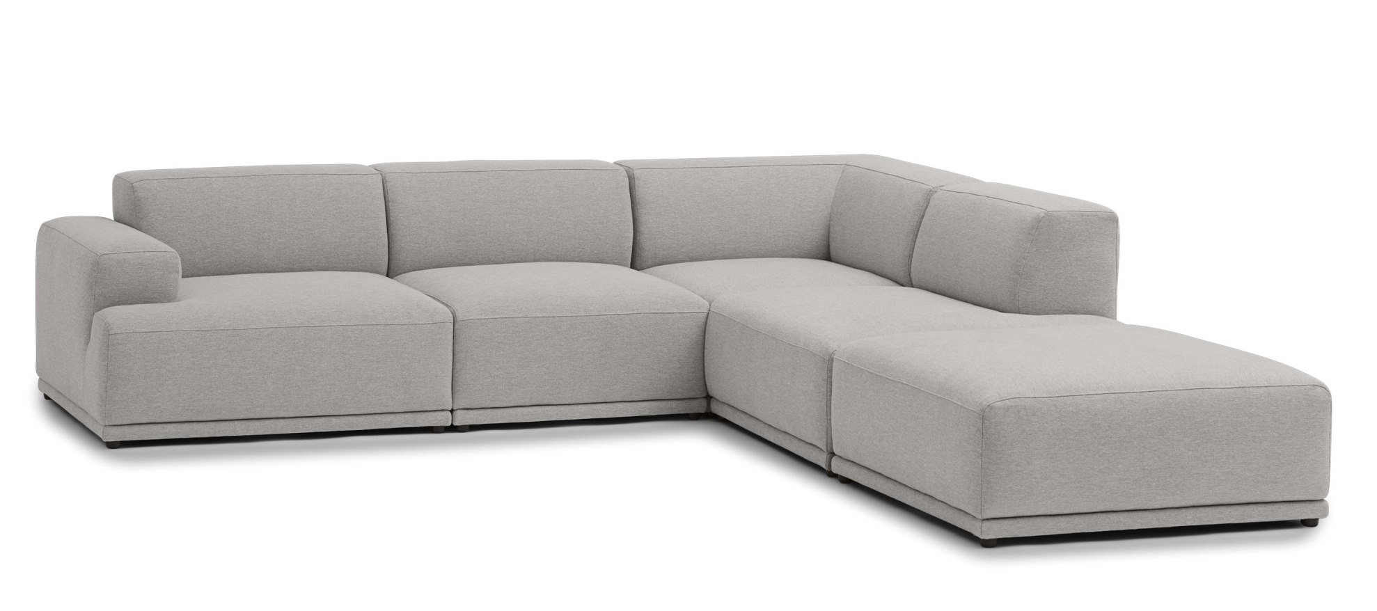 Connect Soft Modular Ecksofa Clay 12 Konfiguration 2 Muuto