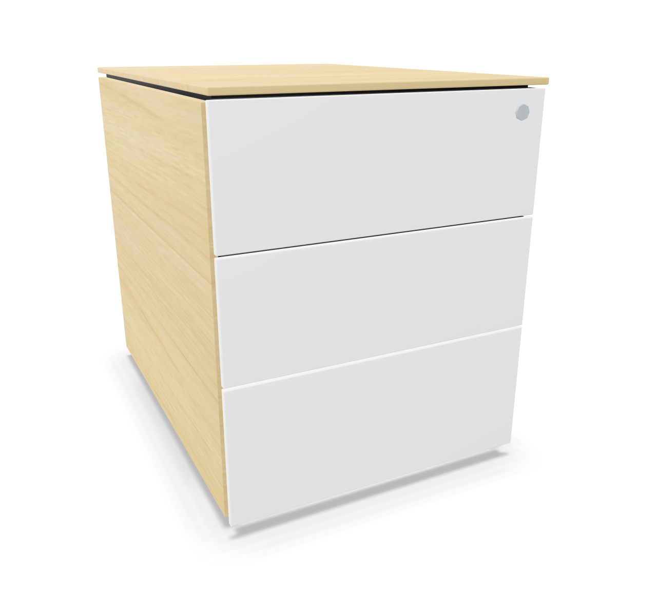 Implicit Premium Rollcontainer grifflos von Steelcase