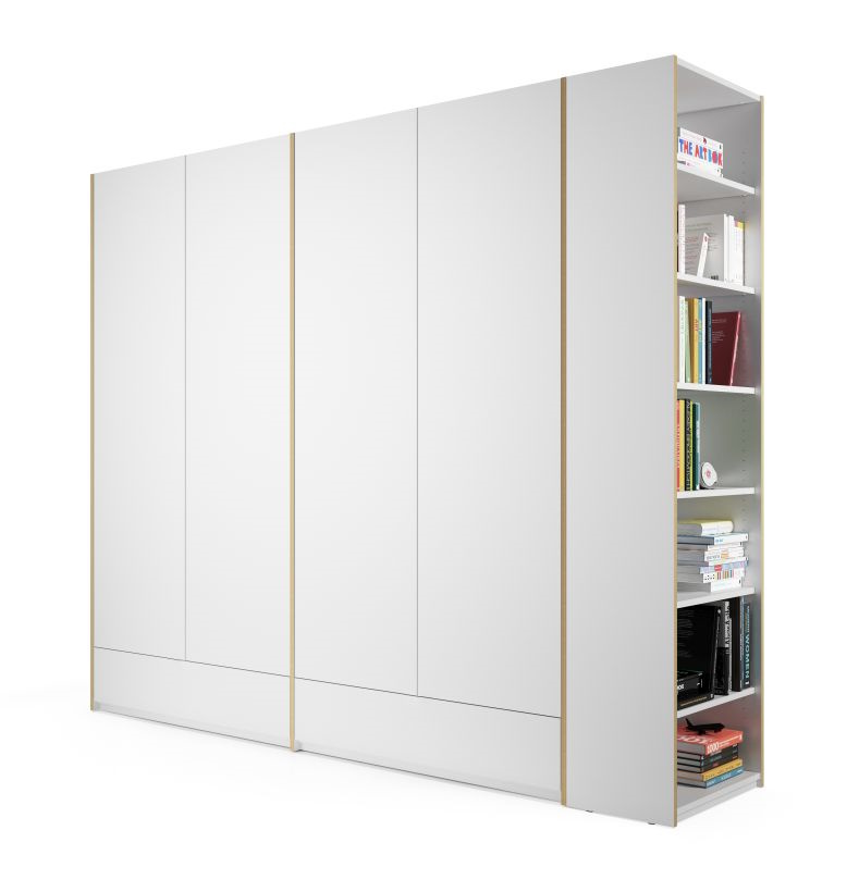 MODULAR PLUS Schrank Kombination Doppelschrank mit 2 Schubkästen und Anbauschrank rechts Müller Möbelwerkstätten