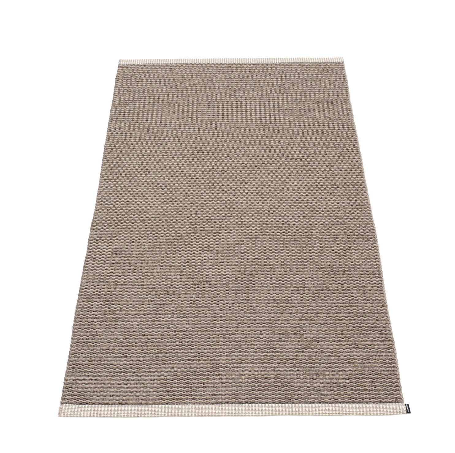 Mono Kunststoffteppich 85x260 Pappelina Schlamm