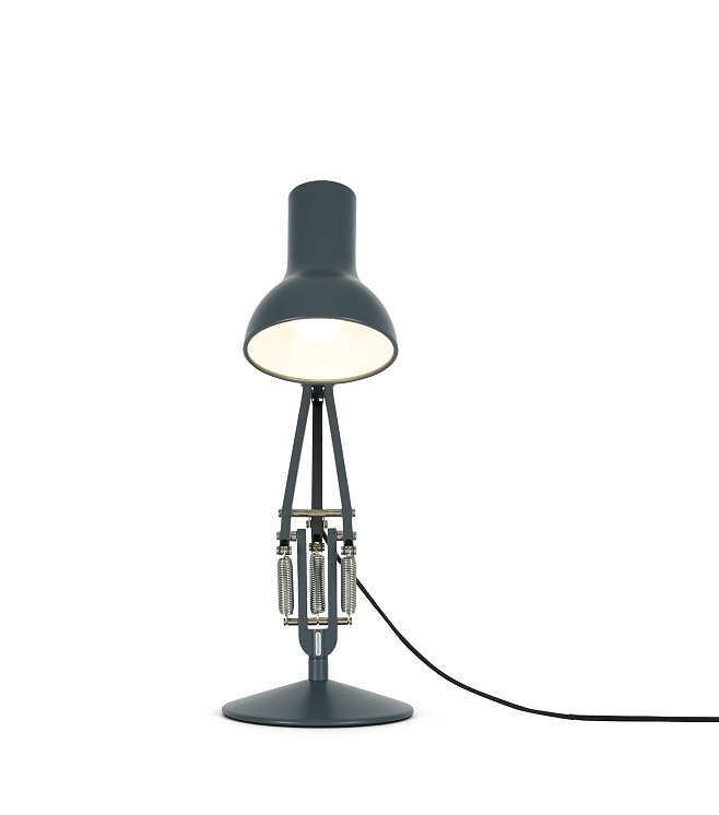 Type 75 Mini Desk lamp Tischleuchte Anglepoise Schiefergrau