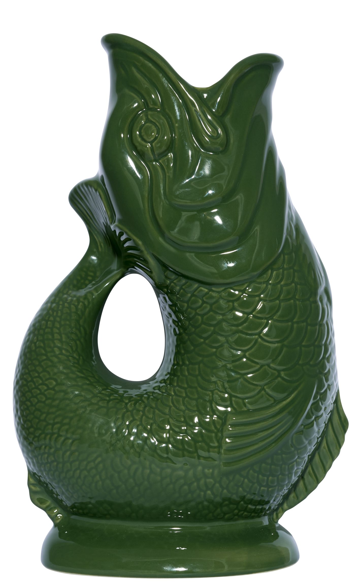 Gluckigluck Karaffe / Vase-dunkelgrün XL Gluckigluck Karaffe / Vase-dunkelgrün XL