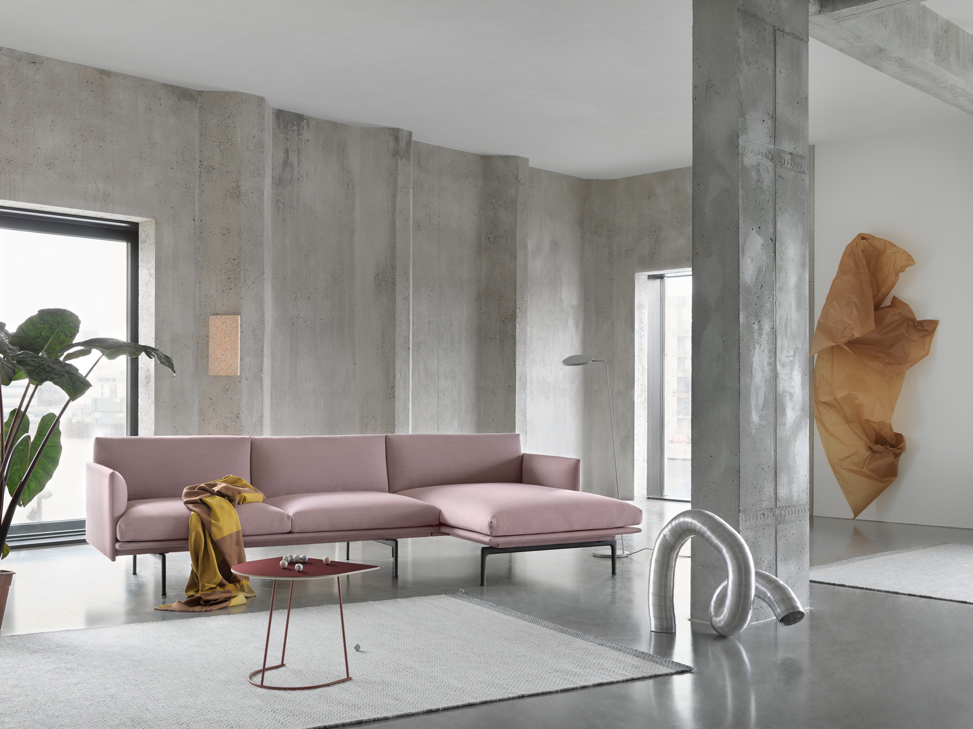 Outline Sofa Chaise Longue Muuto