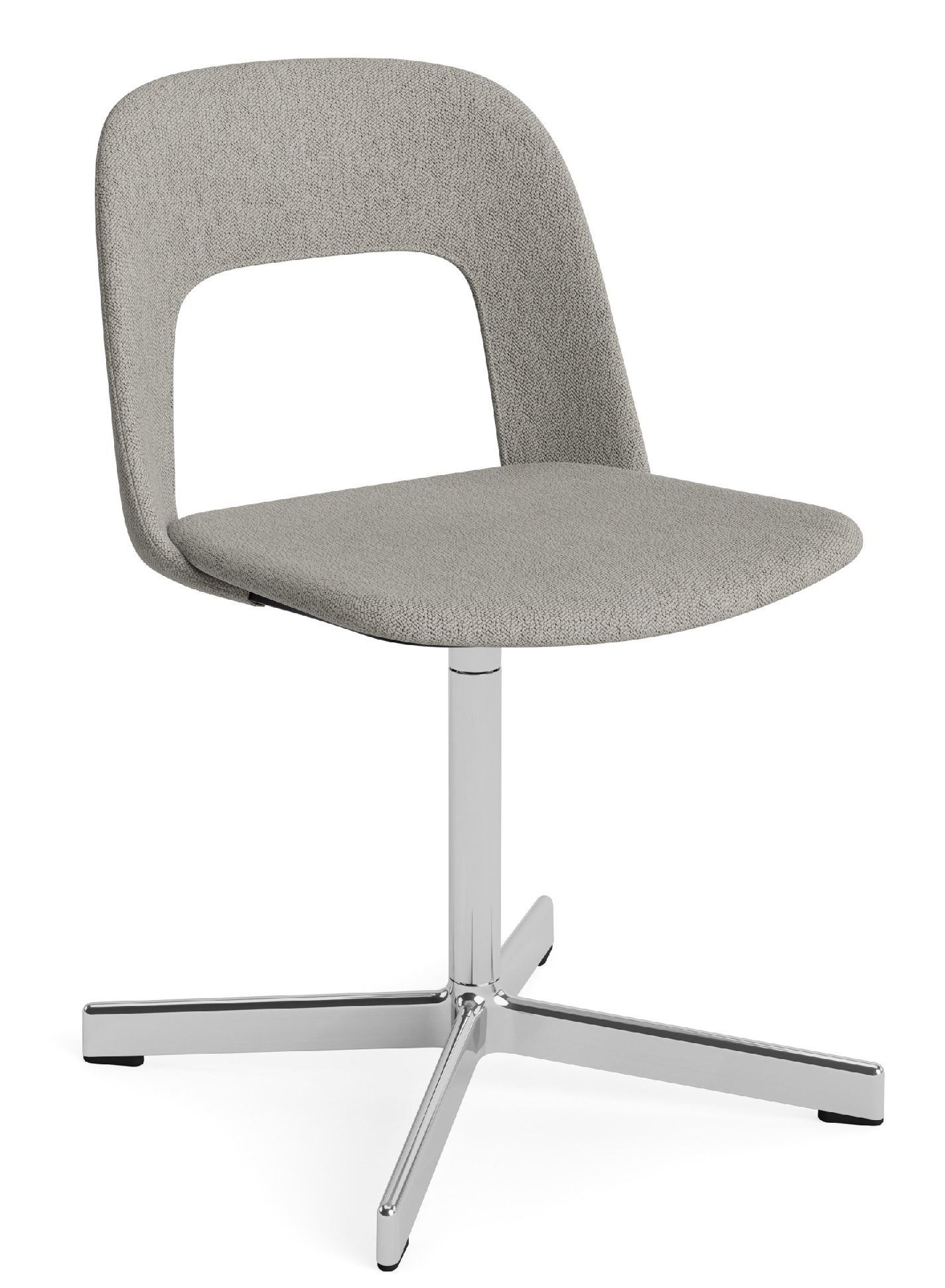 Layout Side Chair 134 4-Stern Drehfuß Stuhl Hay