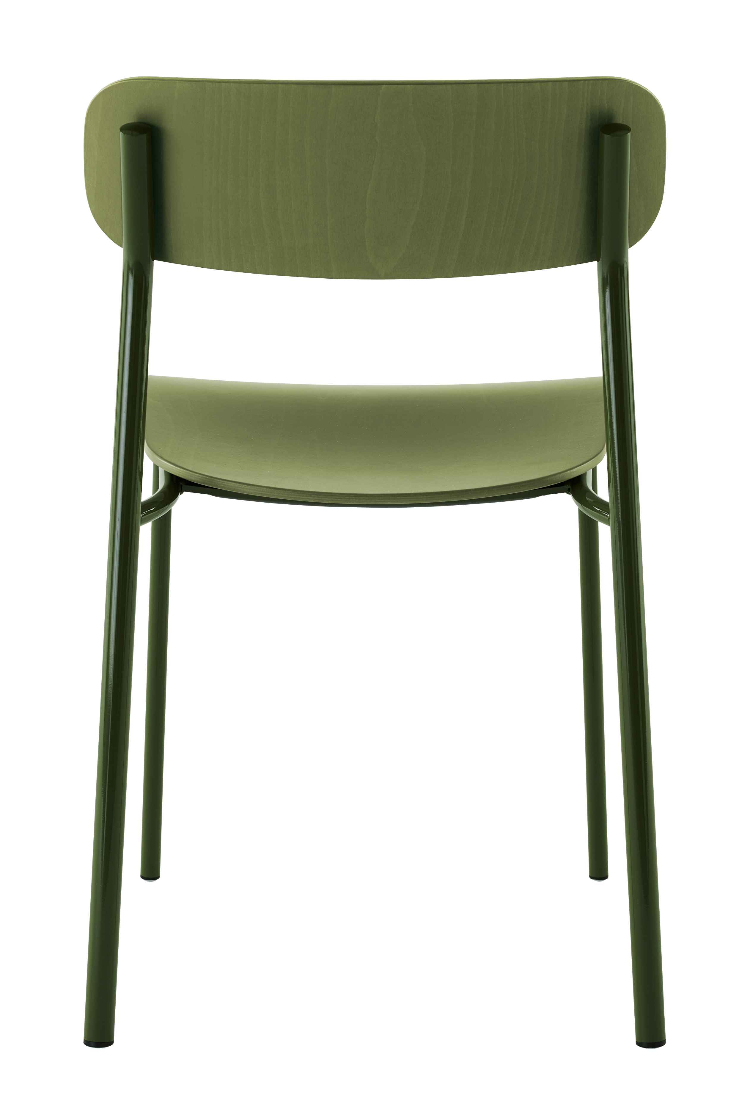 S 243 / S243 Stahlrohr Stuhl OLIVGRÜN Thonet EINZELSTÜCK