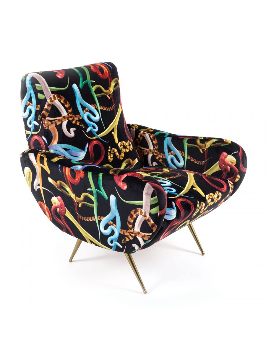 Toiletpaper Sessel Snakes Seletti