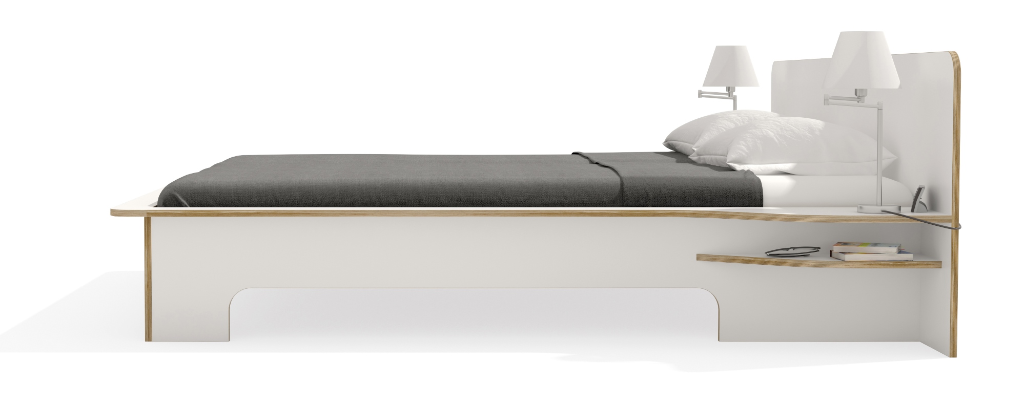 Plane Doppelbett Müller Möbelwerkstätten