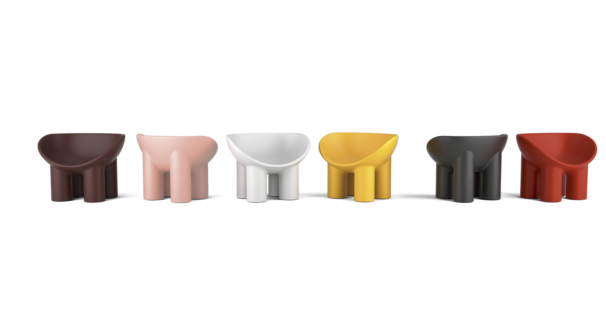 Roly Poly Sessel Driade Ochre