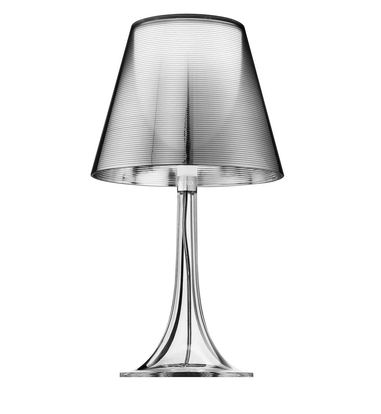 Miss K Table Tischleuchte Flos Silber