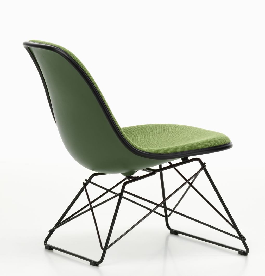 Eames Plastic Side Chair LSR Stuhl Vollgepolstert Vitra