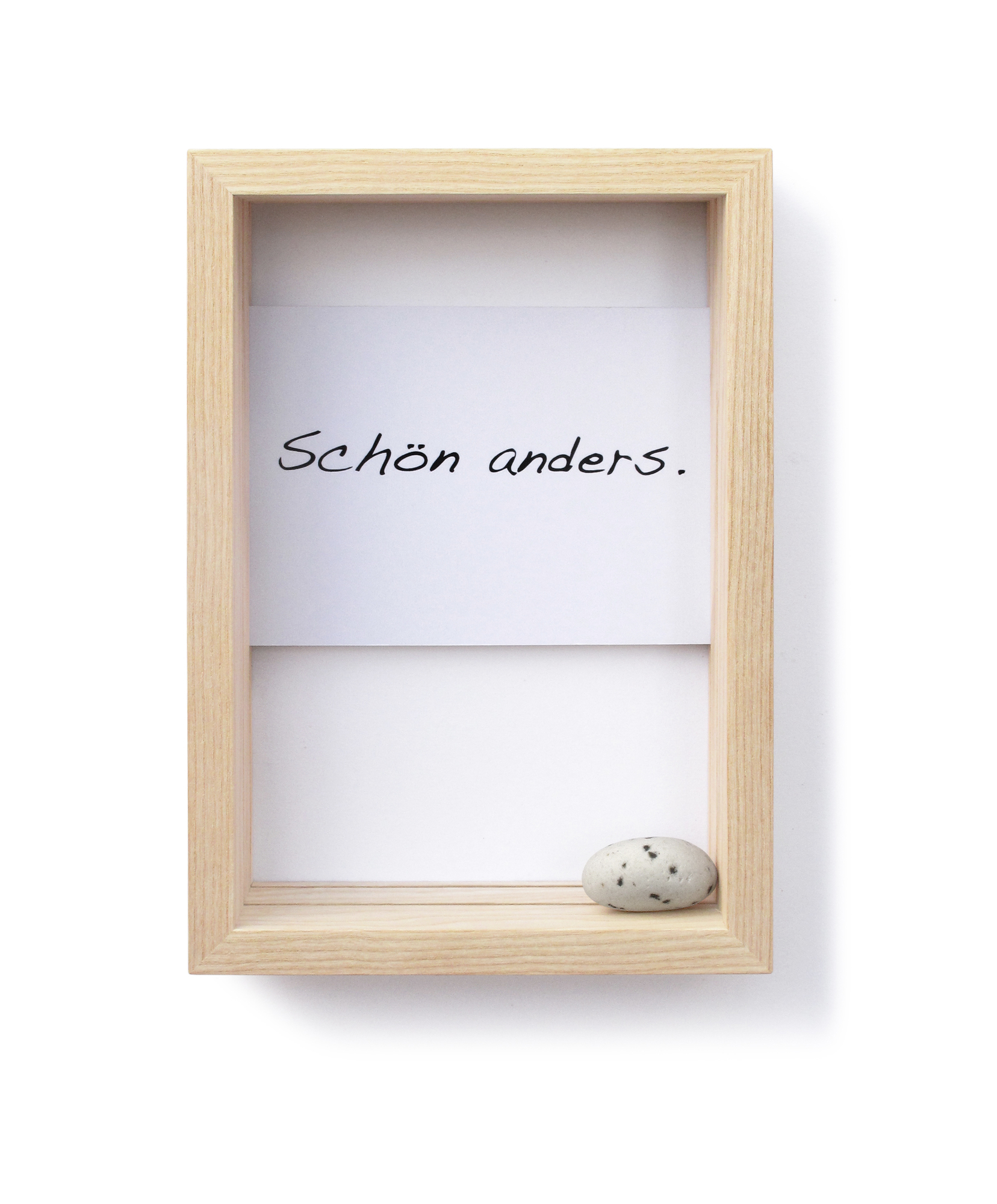 Kartenrahmen Oh, schön Side by Side EINZELSTÜCK