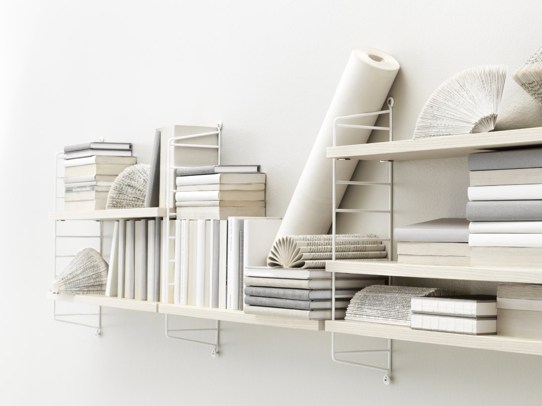 String Pocket Regal String Furniture Grau - Grau 