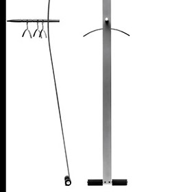 Standalone Kleiderständer Cascando