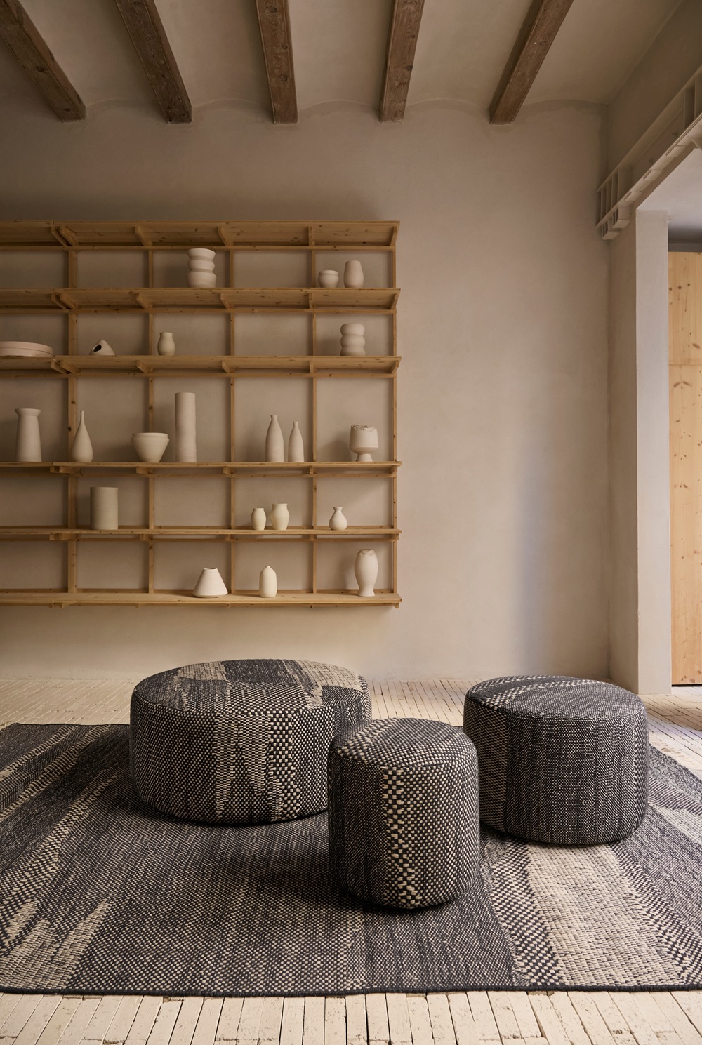 Wabisabi Pouf Hocker Nanimarquina