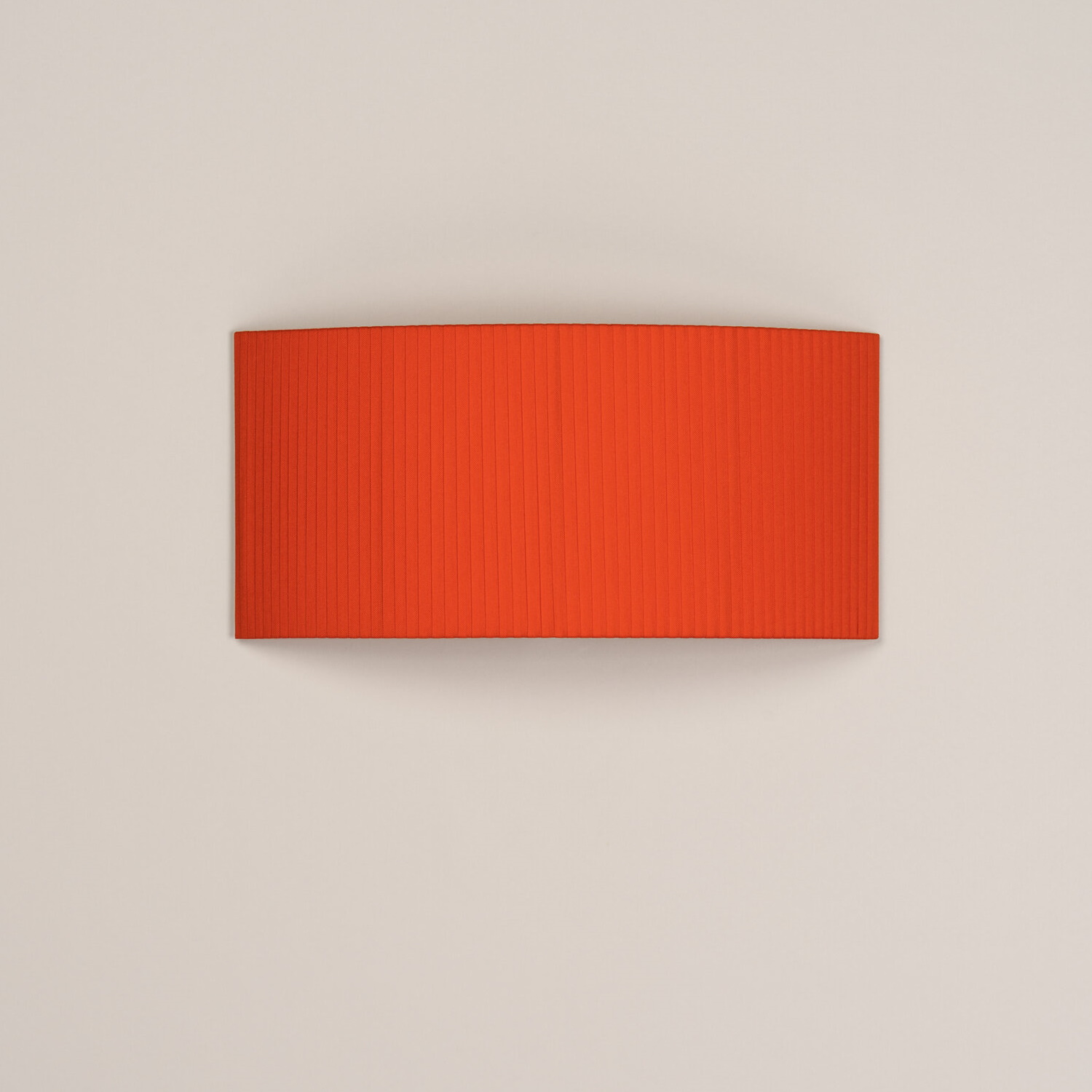 Comodín rectangular rechteckige Wandleuchte Red-amber ribbon Santa & Cole