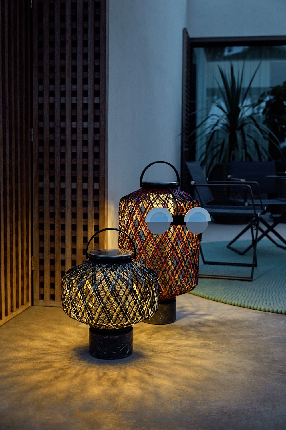 SEAX Outdoor Stuhl mit Holzdekor Dedon