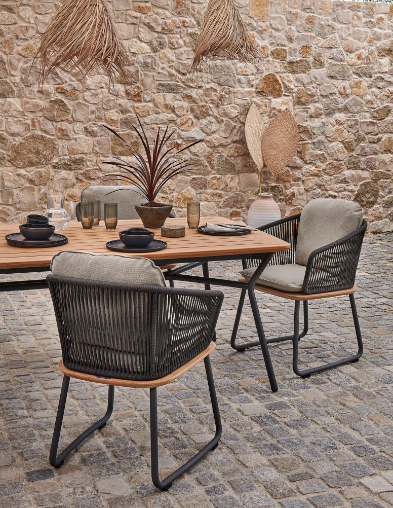 Denia Outdoor Esstisch Teak Weishäupl