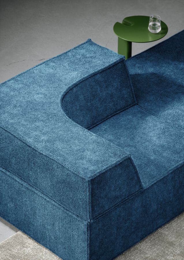 Trio Sofa 4 Module Vorzugskombination Ecke Quick Ship Rechts Cor
