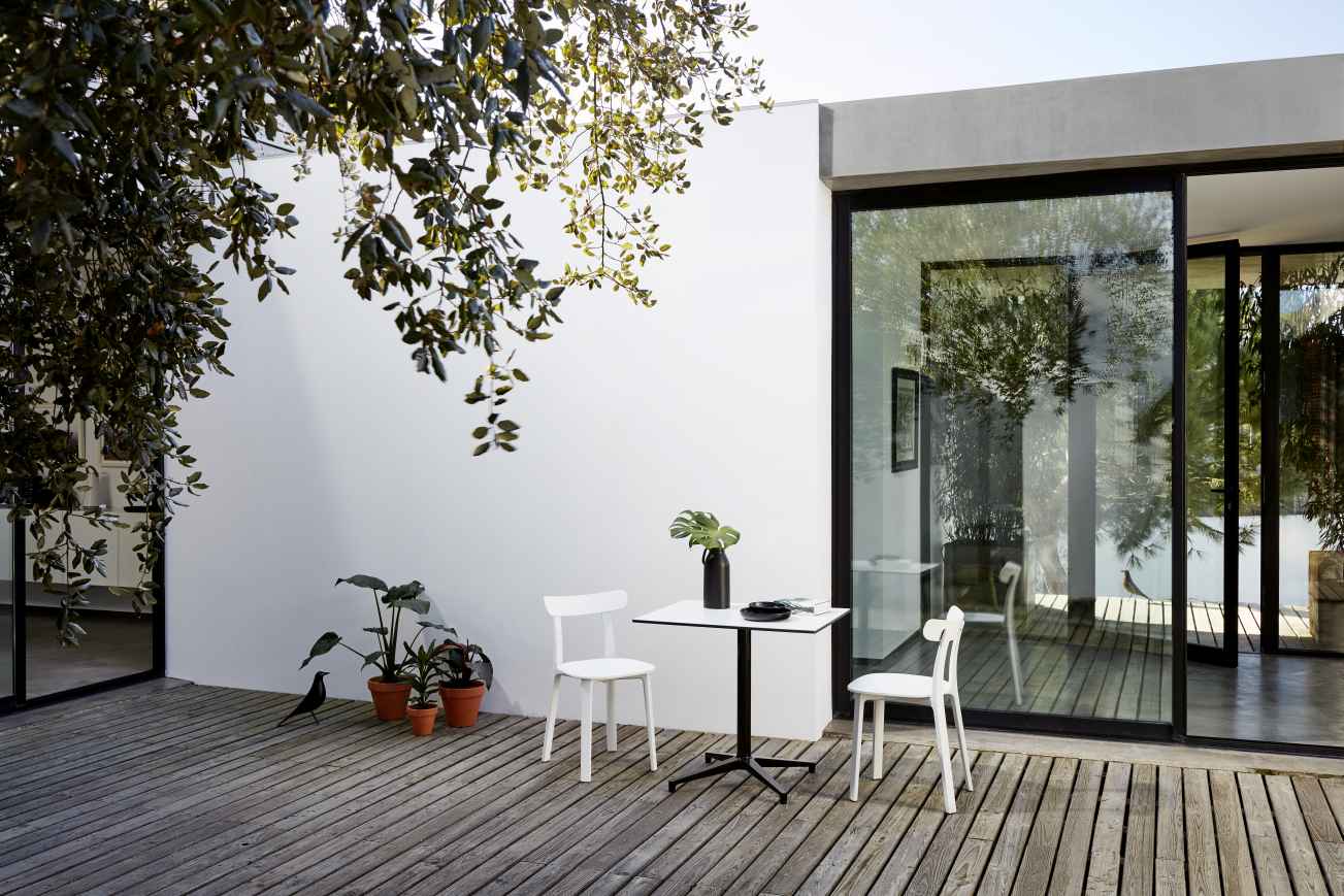 Bistro Table Tisch Outdoor Rechteckig Vitra