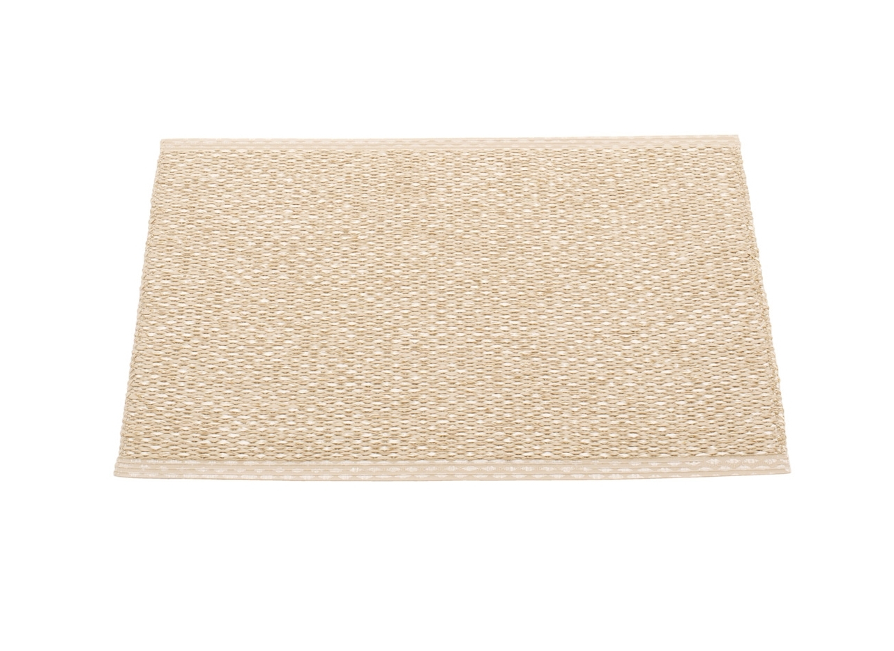 Svea Kunststoffteppich 70x50 Pappelina Beige
